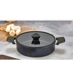 Eda ZK-230 Perla 22 cm Granit Döküm Kısa-Basık Tencere
