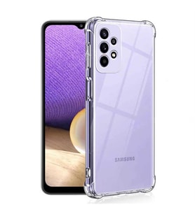 Coverzone Galaxy A73 ile uyumlu K?l?f Z-Nitro Anti Shock Silikon Kapak Kamera Korumal? Anti?ok Airbag K�?e Korumal? Silikon ?effaf K?l?f