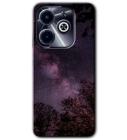 İnfinix Hot 40i Kılıf HD Desen Baskılı Kılıf - Gece Galaksi