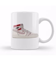 Jordan 1 Retro High Phantom Gym Red Kupa Bardak Porselen