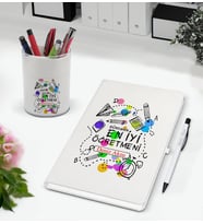 BK Gift Kişiye Özel İsimli Öğretmenler Günü Tasarımlı Defter Kalem ve Kalemlik Hediye Seti, Öğretmene Hediye, Öğretmenler Günü - 14