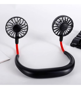 Torima F-04 Eller Serbest Boyuna Asılabilir Şarjlı 3 Kademeli Vantilatör Klima Soğutucu Fan Siyah