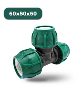 POELSAN KABLİN TE 50x50x50 KANGAL BORU EKLEME TE SULAMA BORUSU KAPLİN TE