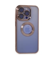 Iphone 15 Kılıf Slot Silikon - Gold