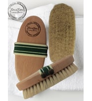 Beautysev %100 Doğal At kılı selülit fırçası (Bez çanta hediyeli)