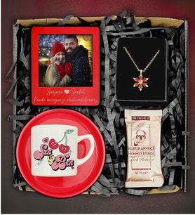 Sen&Ben Tasarım Kahve Fincanı&Kişiye Özel Fotoğraf Çerçevesi&Lotus Kolye&Türk Kahvesi  Hediye Seti