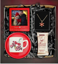 Sen&Ben Tasarım Kahve Fincanı&Kişiye Özel Fotoğraf Çerçevesi&Lotus Kolye&Türk Kahvesi  Hediye Seti