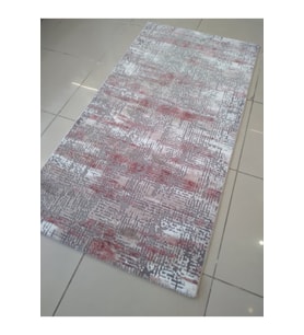 GABARDİN HALI ARYA 169-51 GRİ KİREMİT HALI YOLLUK 100X200 CM