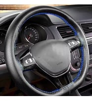 Mitsubishi Carisma Oto Direksiyon Kılıfı Mavi Dikiş Estetik Görünüm Yüksek Kalite