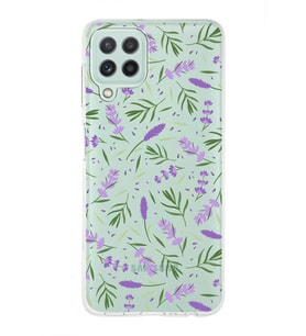 PrintiFy Samsung Galaxy A22 ile Uyumlu 1mm Slim Fit Water Color 3 Baskılı Şeffaf  Kılıf