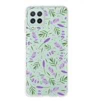 PrintiFy Samsung Galaxy A22 ile Uyumlu 1mm Slim Fit Water Color 3 Baskılı Şeffaf  Kılıf