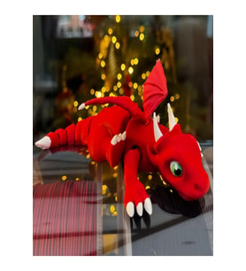 hayatvesanat hayatvesanat Flexi Baby Dragon Hareketli Figürü(1 Adet)