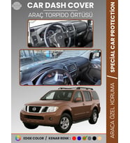 NİSSAN PATHFİNDER (2005-2014) Torpido Örtüsü Panel Koruma Araca Özel UV Koruma Kaymaz Kolay Montaj