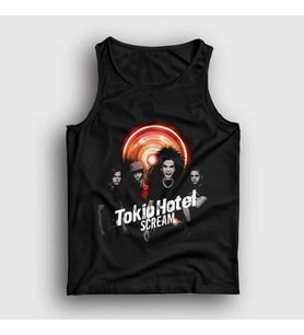 Presmono Unisex Siyah Scream Tokio Hotel Atlet 444391tt