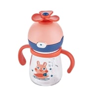VAGONLIFE ROVCO PİPETLİ DÖNEBİLEN PERVANE BAŞLIKLI ÇOCUK MATARASI B1060 220 ML 6 AY +