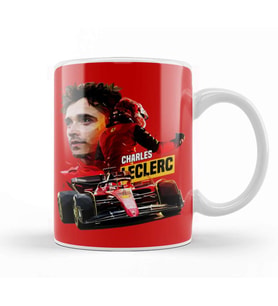 Racing Leclerc Kupa Bardak Porselen