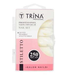 Trina Takma Tırnak 250‘LI Kutulu (Stiletto) - 07