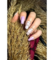 Kiraz Tırnak Dövmesi, Tırnak Tattoo, Nail Art, Tırnak Sticker