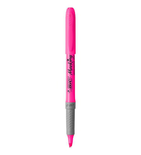 Bic Marking Highlighter Grip Fosforlu Kalem Pembe 