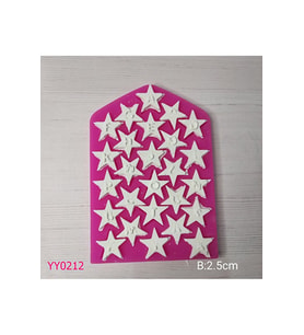 YY0212 Yıldız Harf Silikon Kalıp
