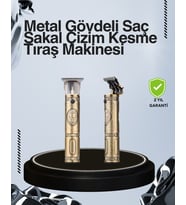 Kompakt Tasarımlı, Uzun Pil Ömürlü Saç Sakal Kesme Makinesi