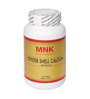 Mnk Oyster Shell Calcium With Vitamin D 120 Tablet