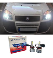 Fiat Doblo D2 Led Xenon Kısa Far Ampulü H7 Duo Yeni Seri Beyaz 2000-2010