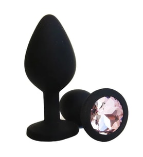ErosineShop NOXXX Silikon An*l Plug Taşlı Medium