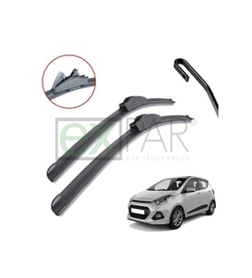 HYUNDAİ İ10 ÖN CAM SİLECEK SÜPÜRGESİ TAKIMI 2014 - 2016 İ10 Uyumlu ÖN SİLECEK SAĞ SOL
