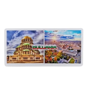 Bulgaristan Temalı Plaka Magnet (Karışık)