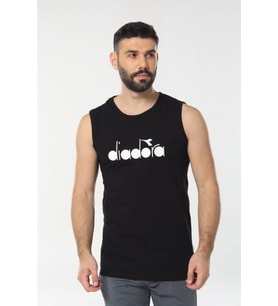 Diadora Therm Erkek Siyah Kolsuz T-shirt - 1ATL01-SİYAH