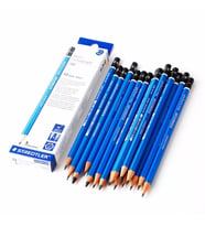 Staedtler 12'li Kutu 100-6B Mars Lumograph Kurşun Kalem  İsme Özel Kalem
