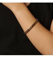Versace Model Kelepçe (Altın)