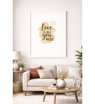 Çerçeve Ve Fotoğraf Baskısı-50X70 (Beyaz)