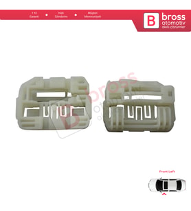 Hyundai I30 MK1 FD 2007-2012 5-Kapı 824712L001 İçin Elektrikli Ön Sol Cam Kriko Tamir Klipsi