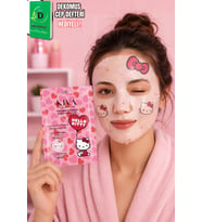 x Dekomus Hello Kitty Lisanslı Kağıt Yüz Bakım Maskesi Dekomus Cep Defteri Hediyeli