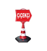 Reklamediyoruz Çay yazan Ok Yönlendirme Dubası