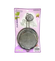 Metal 3'li Süzgeç 18-20-22 cm