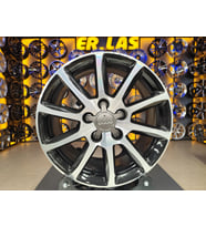 4 Adet AUDİ ORIJINAL 7.5*16 5*112 ET45 57.1 BLACK MACK JANT REVİZE EDİLMİŞ (Takım)