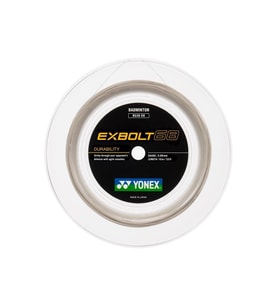 Yonex Exbolt 68 Badminton Kordajı 0.68 mm / 200 M - Beyaz