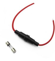 Cam Sigorta Yuvası Kablolu 5x20mm