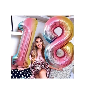 18 Yaş Folyo Set Renkli