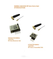 868MHz ASK/OOK RF Alıcı Verici Seti (NTXRX04CFCN8)