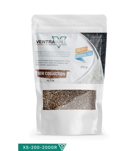 Ventrawall Altın Rengi Doğal Mineralli Taşlar XS-200-200GR
