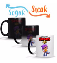 Brawl Stars Shelly Sihirli Kupa Bardak Porselen