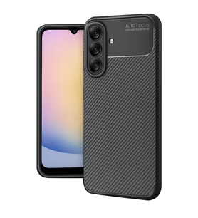 Samsung Galaxy A17 5g Auto Focus Karbon Kapak - Siyah
