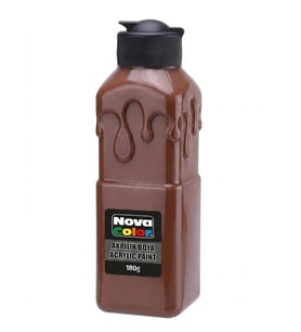 Nova Color Akrilik Boya 180Gr Kahverengi - 3 adet
