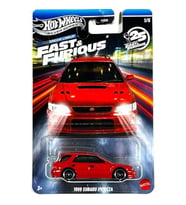 Hot Wheels Gümüş Serisi Hızlı Ve Öfkeli Rüya Dizilimi - 1999 Subaru Impreza [Kırmızı] 1/5-1:64 Ölçek (Çok Renkli)