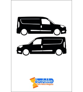 Otomobil Tasarım Oto Cam Sticker Model 30 Siyah 20*8 Cm