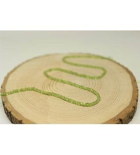 Peridot (Zebercet) Taşı Küp Şekilli Dizi 2.5mm